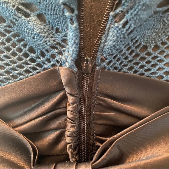 Vintage Betsey Johnson Crochet Tea Dress - Picture 5 of 5